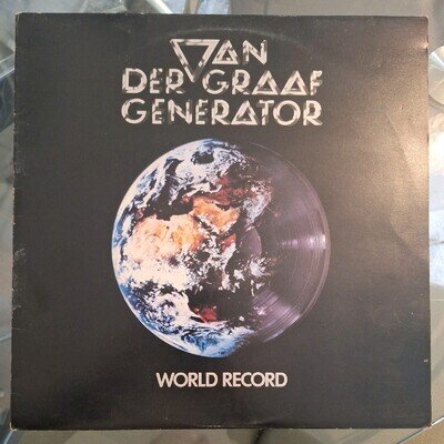 Van Der Graaf Generator - World Record- Vinyl CAS1120 1976