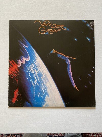 Van der Graaf Generator the Quiet Zone / Pleasure Dome 1977 Vinyl LP with Insert
