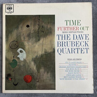 The Dave Brubeck Quartet Time Further Out Vinyl