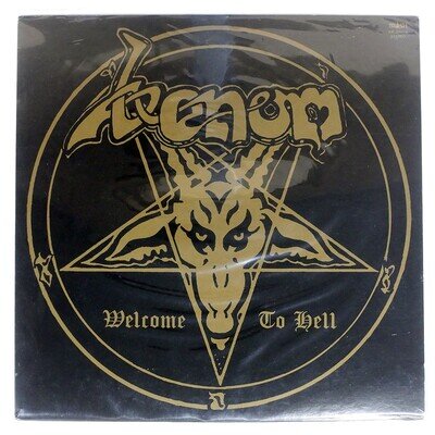 VENOM WELCOME TO HELL TRASH AW25018 Japan VINYL LP