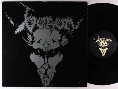 Venom - Black Metal LP - Neat UK Silver Wax VG+