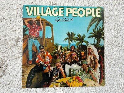 Village People Vinyl Collection Go West Album, YMCA & In The Navy 12” Singles