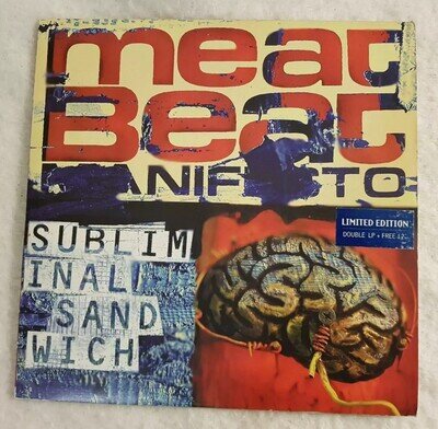 Meat Beat Manifesto Subliminal Sandwich (Vinyl) (Original Press) - NO BONUS 12”