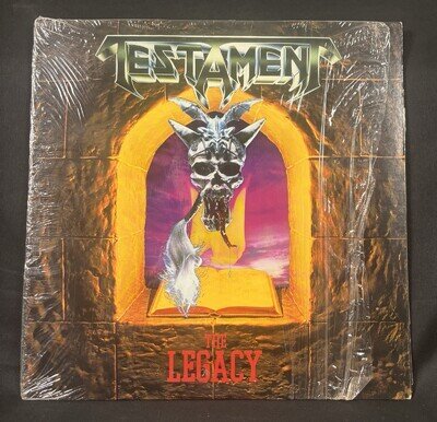 TESTAMENT The Legacy LP Original SHRINK Megaforce