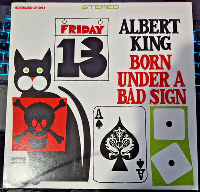 Albert King Born Under A Bad Sign 180G album 1998 Reissue in NM- condition
