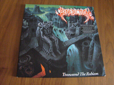 BENEDICTION-TRASCEND THE RUBICON LP 1993,LIKE NAPALM DEATH,CARCASS,BOLT THROWER