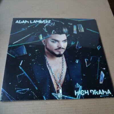 Adam Lambert - High Drama. Black Vinyl 12" LP Album NEW & SEALED