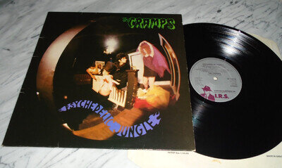 THE CRAMPS PSYCHEDELIC JUNGLE 12" VINYL LP RECORD ALBUM 1981 1ST UK PRESSING