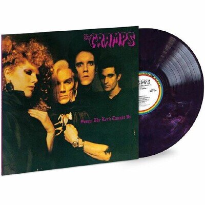 CRAMPS, The - Songs The Lord Taught Us (reissue) - PURPLE MARBLED VINYL LP