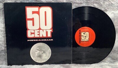 50 Cent – Power of the Dollar Original 12" Promo Vinyl Rap Hip Hop Rare