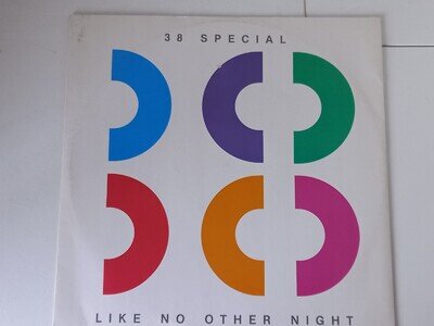 38 SPECIAL LIKE NO OTHER NIGHT TWELVE INCH VINYL SINGLE