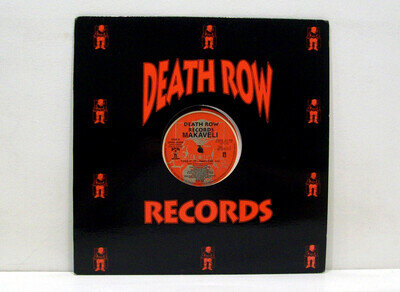 2PAC / MAKAVELI - toss it up 12" 90s GANGSTA RAP rare DEATH ROW PROMO / NM!