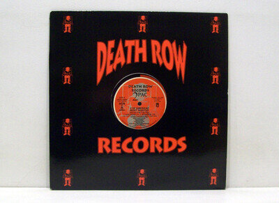 2PAC & SNOOP DOGG - 2 of amerikaz most wanted 12" 90s RAP death row PROMO / NM!