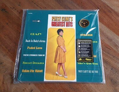 Patsy Cline - Greatest Hits (Analogue Productions 2x45rpm Vinyl *NEW SEALED*)