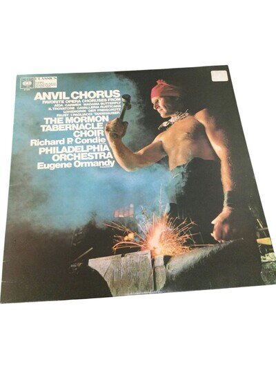 Anvil Chorus Favourite Opera Choruses LP The Mormon Tabernacle Choir Vinyl Recor