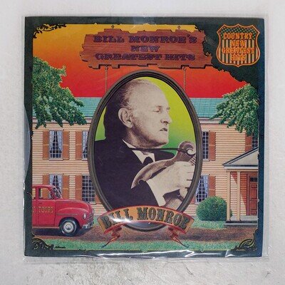 BILL MONROE NEW GREATEST HITS CBS 20AP27 Japan VINYL LP
