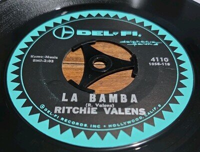 RITCHIE VALENS LA BAMBA / DONNA US DEL FI 1958 EX
