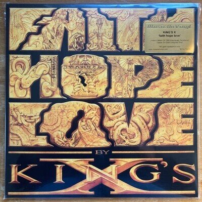 King's X - Faith Hope Love - Used Vinyl Record - C12230z