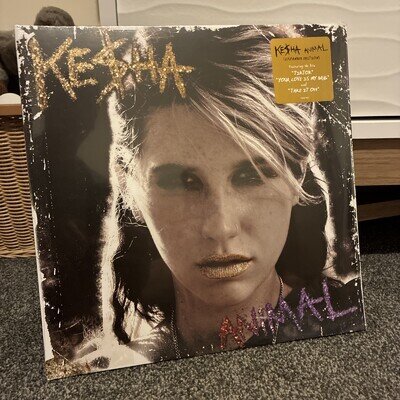 KESHA ANIMAL EXPANDED EDITION VINYL 2LP ALBUM 12” NEW AND SEALED