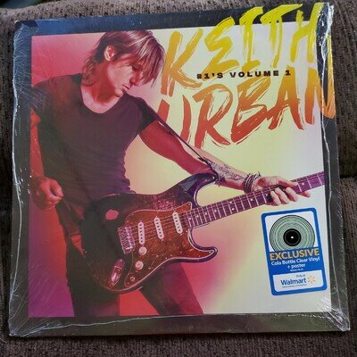 Keith Urban #1's Volume 1 LP (Cola Bottle Clear Vinyl)
