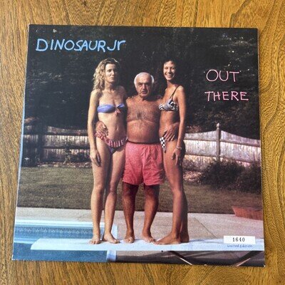 Dinosaur Jr Out There 10” Vinyl Numbered. Near Pint Unplayed 👌grunge
