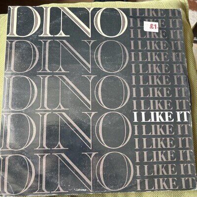 Dino I Like It UK 12" Vinyl Record Single 1989 12IS435 Island 45
