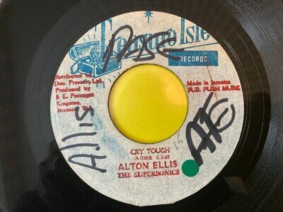 ALTON ELLIS cry tough TOMMY MCCOOK mr solo TREASURE ISLE