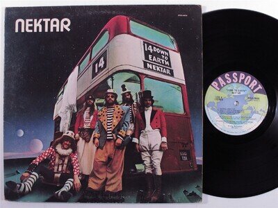 NEKTAR Down To Earth PASSPORT LP gatefold z