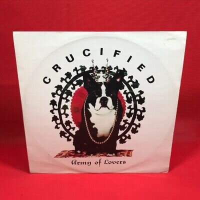 ARMY OF LOVERS Crucified 1992 UK 3-track 12" vinyl single record original mix