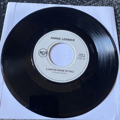 Annie Lennox . A Whiter Shade of Pale 7” JUKEBOX ISSUE