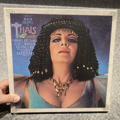 Massenet Anna Moffo Thais Bacquier Carreras Diaz ARL3-0842 Julius Rudel NEW