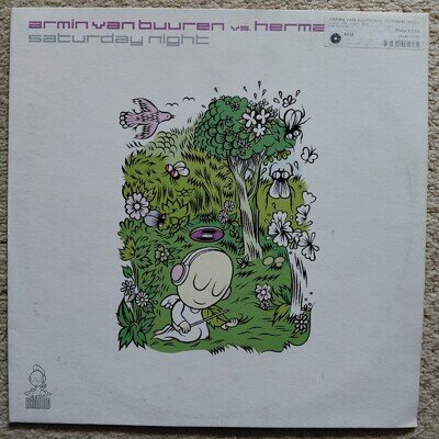 ARMIN VAN BUUREN VS HERMAN BROAD SATURDAY NIGHT 12" VINYL VG CONDITION