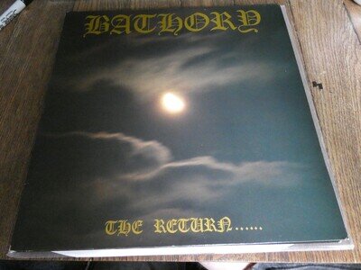 BATHORY - THE RETURN - + INNER - UK 1987 A1/B1 - EXCELLENT