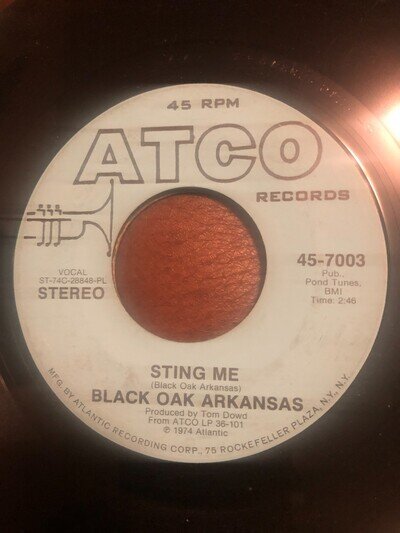 Black Oak Arkansas on ATCO 7003