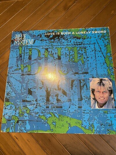 Blue System - Love Is Such A Lonely Sword - 12” Vinyl Single Hansa VG+/VG