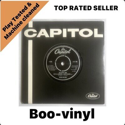 Brian Wilson The Right Time 7" Vinyl Single (RSD) New/Unplayed - EU Capitol NM