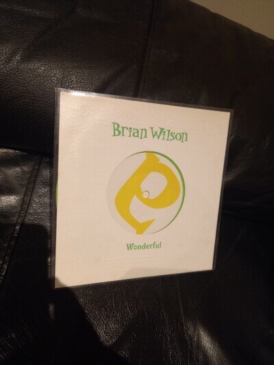 Brian Wilson - Wonderful - Limited 7" Green Vinyl Single - 2004 Release - MINT