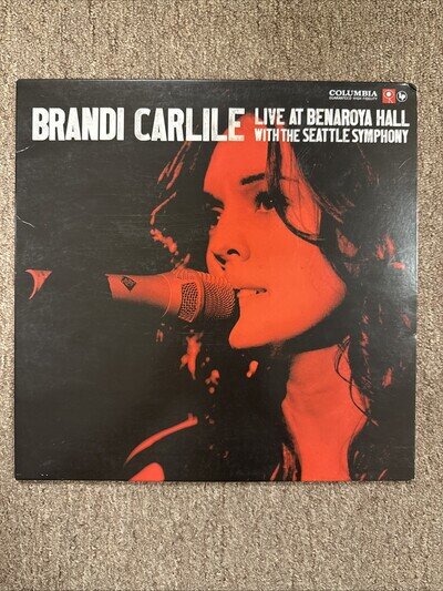 Brandi Carlile: Live At Benaroya Hall (Columbia LP Record, 2017) Rare OOP