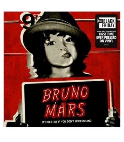 Bruno Mars "It's Better If You Don't Understand EP Vinyl RSD Black Friday
