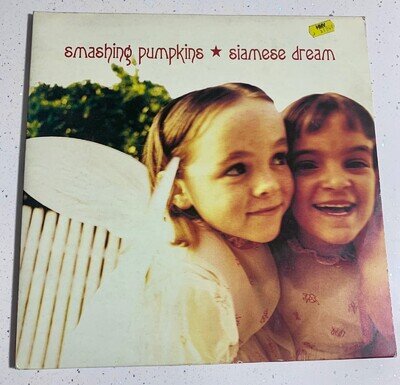 THE SMASHING PUMPKINS - SIAMESE DREAM - 1ST UK PRESSING VINYL LP 1993 HUT