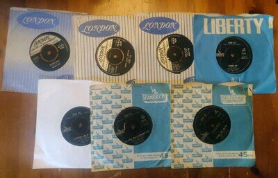 Bundle of 7 7" Singles by Bobby Vee