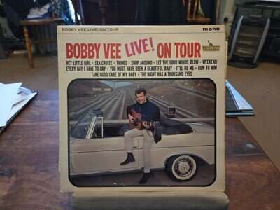 Bobby Vee Vinyl Album bobby vee live! on tour Liberty