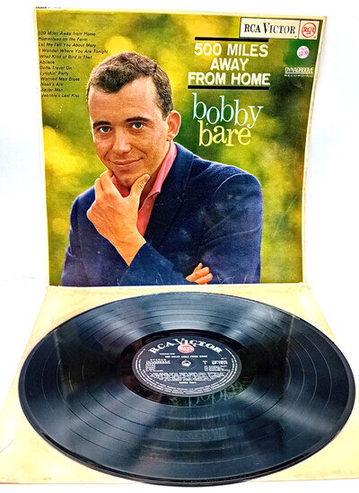 BOBBY BARE (COUNTRY) - 500 Miles From Home - 1963 Vinyl LP - RCA St Dynagroove