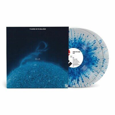THIRD EYE BLIND - Blue (reissue) - clear & blue splattered vinyl 2xLP + insert