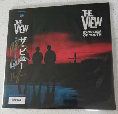 The View LP Exorcism Of Youth SIGNED Ltd Obi strip MINT