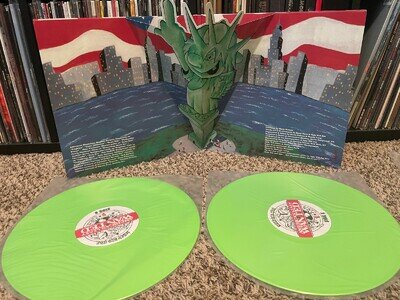 Ugly Kid Joe - America's Least Wanted 2021 Pop-Up Gatefold Green Vinyl Record