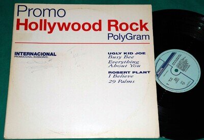 Robert Plant / Ugly Kid Joe - I believe / 29 Palms Brazil Only Promo 12"Ep 1993