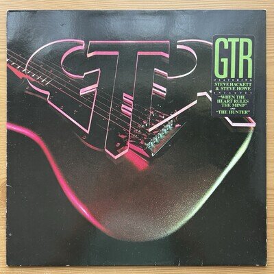GTR GTR Vinyl LP. 1986. Arista Records. Germany.