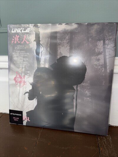 UNKLE Ronin II limited numbered 180 Gram 2LP White w/Pink Splatter Vinyl