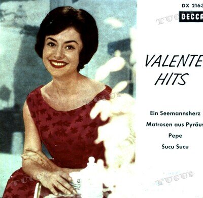 Caterina Valente - Valente Hits 7in (VG/VG) .*